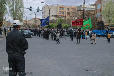 مراسم عزاداری و سوگواری شهادت حضرت علی(ع) در شهرستان اهر