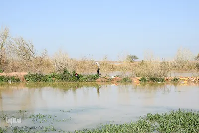 وضعیت مناطق سیل زده در خوزستان