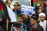 حضور اراکی‌ها در راهپیمایی 13 آبان