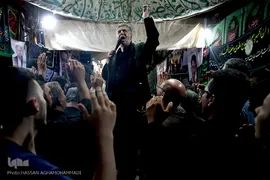 مراسم عزاداری تاسوعای حسینی در بازار تهران