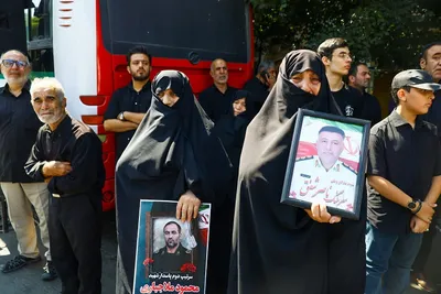 مراسم تشییع پیکر مطهر شهید اقتدار «محمود ملاجباری»