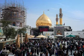 سامرا در سوگ امام هادی(ع)
