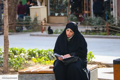 آیین جزءخوانی قرآن کریم در چهارباغ اصفهان