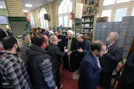 مراسم ترحیم مرحوم یعقوب منصوری پدر کریم منصوری قاری ممتاز و بین المللی کشور