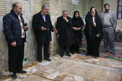 بازدید گروه تهرانگردی از مسجد هدایت
