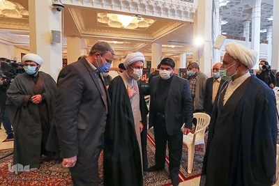 مراسم ارتحال آیت الله مصباح یزدی در شیراز