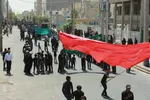 عکس | مراسم عزاداری سیستانی‌ها در روز تاسوعا