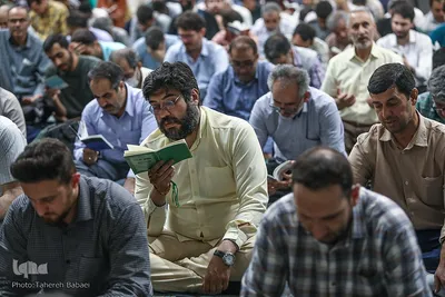 مراسم دعای عرفه در دانشگاه تهران
