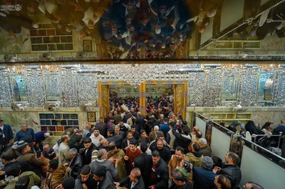 شب ولادت امیرالمؤمنین (ع) در حرم مطهر علوی