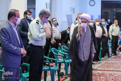 گردهمایی مدیران هیئت‌های مذهبی استان فارس در حرم مطهر