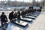 گرامیداشت روز پدر در جوار مزار شهدای ارومیه‎