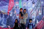 جاماندگان اربعین حسینی در حرم حضرت شاهچراغ‌(ع)