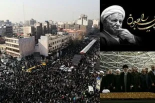 Ayətullah Haşimi Rəfsəncaninin dəfn mərasimi xarici medialarda