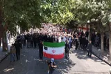 عکس | پیاده‌روی جاماندگان اربعین حسینی میاندوآب