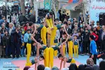 تجمع بزرگ منتظران ظهور هم‌زمان با شب نیمه‌شعبان در ملایر