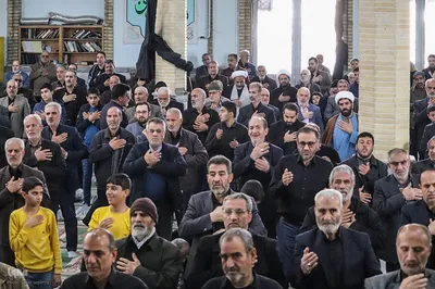 برگزاری مراسم عزاداری سالروز شهادت حضرت فاطمه زهرا (س ) در ملایر
