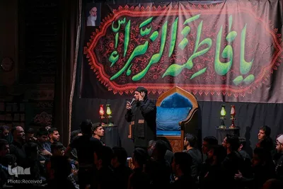 مراسم سوگواری فاطمیه اول در یزد