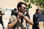 آیین «گل‌مالی» صبح عاشورا در فولادشهر اصفهان