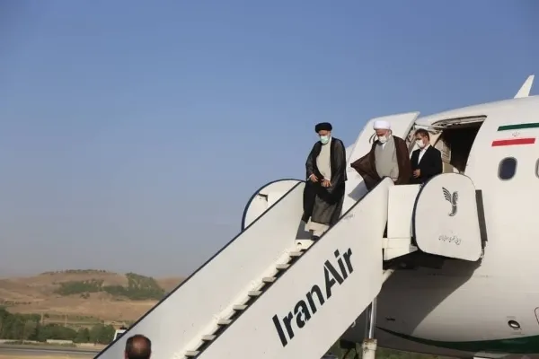 رئیس‌جمهور وارد کردستان شد