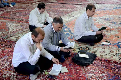 مراسم پرفیض دعای ندبه در مهدیه تبریز