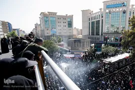 تشییع پیکر ۱۳۵ شهید گمنام دفاع مقدس