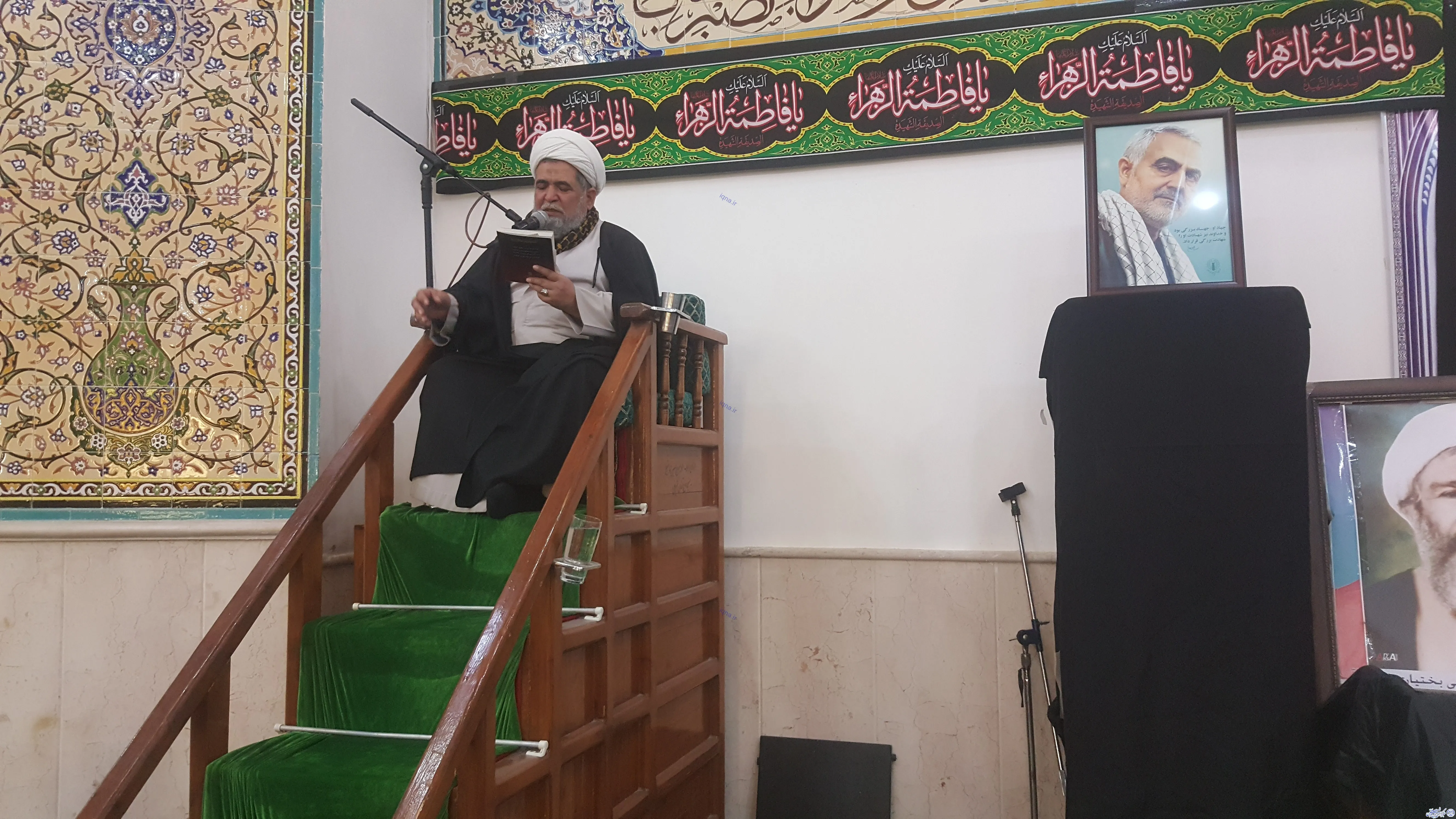 عزاداری اهالی زابل در سالروز شهادت حضرت زهرا(س)