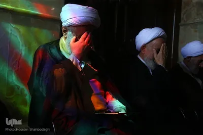مراسم تشییع پیکر شهید آیت‌الله سلیمانی در شهر مقدس قم