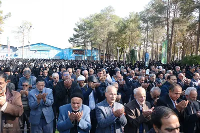 اقامه نماز باران در اصفهان