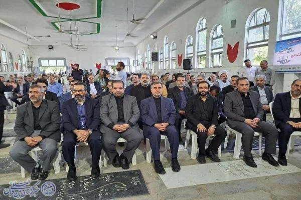 آیین عطرافشانی و تجدید میثاق با آرمان های شهدا در ساری
