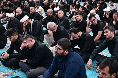 عزاداری عاشقان حسینی در ارومیه‎
