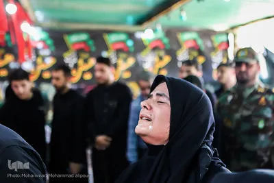 مراسم تشییع و به خاکسپاری دو شهید سرافراز ارتش در اهواز عکاس محمد محمدعلی پور