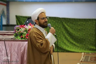 گردهمایی علما و روحانیون با حضور حجت‌الاسلام علی اکبری در بیرجند