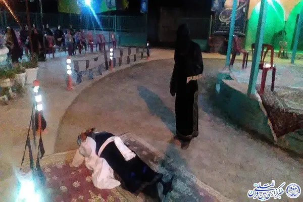 هفتمین روز سوگواره تعزیه «غربب»