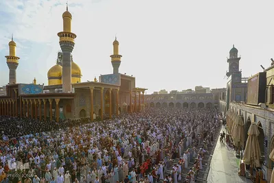 اقامه نماز عید سعید فطر در آستان مقدس کاظمیه