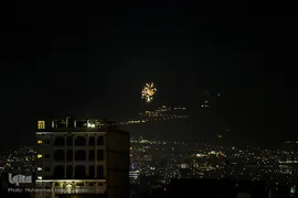 نورافشانی شب ۲۲بهمن۹۷