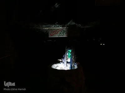 موکب عزاداری حضرت زهرا(س) در ورودی بیرجند