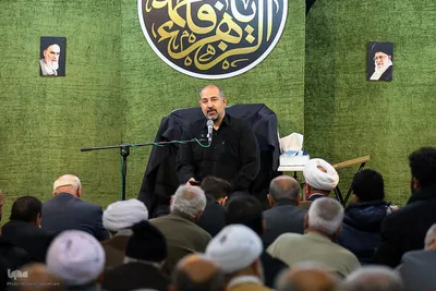 عزاداری شهادت حضرت زهرا(س) در قزوین