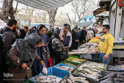 بازار همدان در آستانه سال نو‎‎