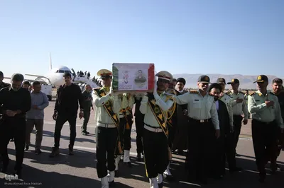 تشییع پیکر شهید امنیت در شیراز‎