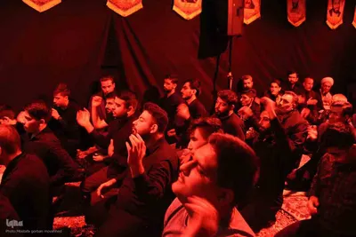 مراسم عزاداری شب شهادت حضرت زهرا (س) در اهر
