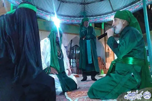 دهمین روز سوگواره تعزیه «غریب»