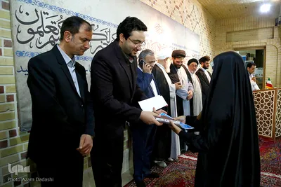 همایش حافظان قرآن کریم و آیین تجلیل از برگزیدگان شانزدهیم آزمون سراسری حفظ و مفاهیم قرآن کریم در قزوین