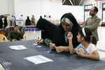 حماسه حضور در گلستان شهدای اصفهان