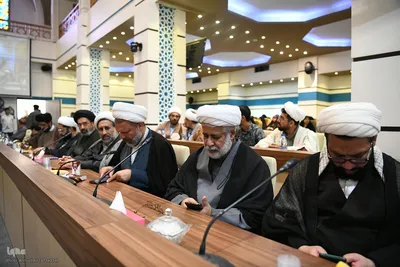 مراسم اختتامیه ششمین همایش «حوزه انقلابی حوزه منتظر» در حرم شاهچراغ(ع)