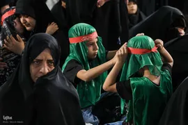 مراسم شیرخوارگان حسینی در حرم عبدالعظیم حسنی