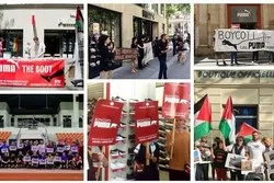 BDS : les activistes ont appelé au boyott de Puma