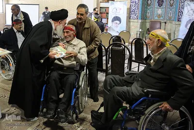 گردهمایی جانبازان دفاع مقدس‎ با حضور آیت الله دستغیب
