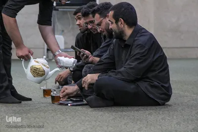 عزاداری رسانه‌ای‌ها در رثای حسین(ع)