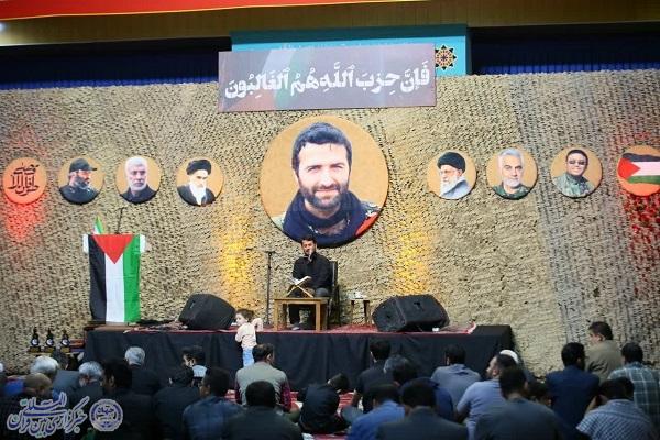 یادواره شهید مدافع حرم « حاج محمود رادمهر» در مصلی امام خمینی(ره) ساری