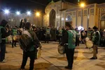 مراسم سوگواری شب شهادت رهبر معظم انقلاب در حرم شاهچراغ(ع)